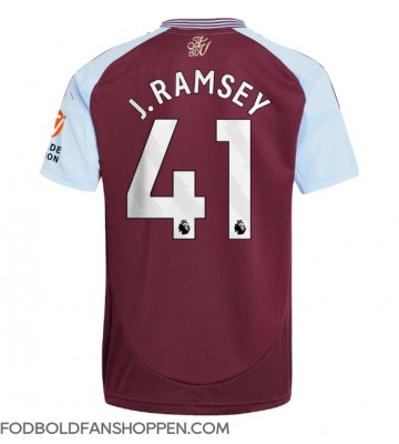 Aston Villa Jacob Ramsey #41 Hjemmebanetrøje 2024-25 Kortærmet